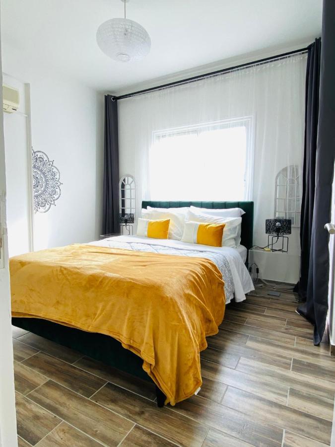 Boho-Chic One Bedroom Flat In Engomi ภายนอก รูปภาพ