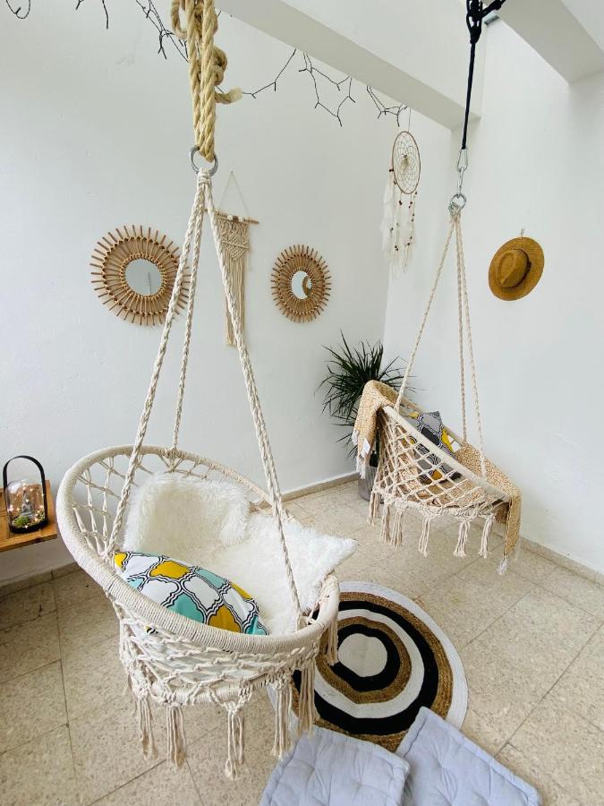 Boho-Chic One Bedroom Flat In Engomi ภายนอก รูปภาพ